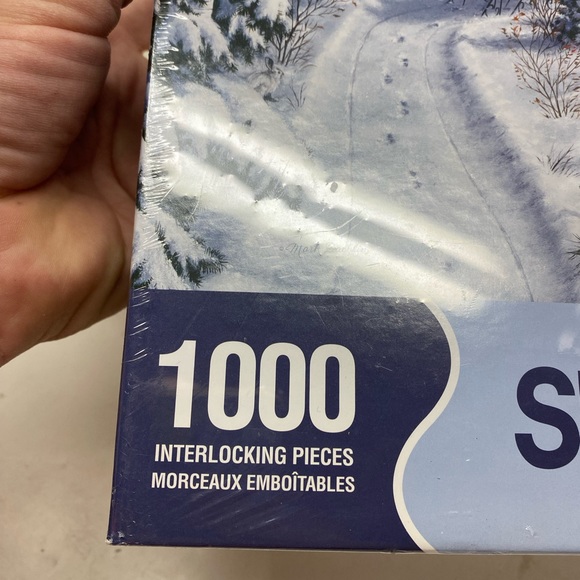 1000 Pieces Springbok Jigsaw Puzzle Sleigh Ride - Picture 4 of 4